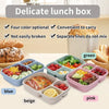 3-Compartment Snack Container