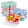 3-Compartment Snack Container