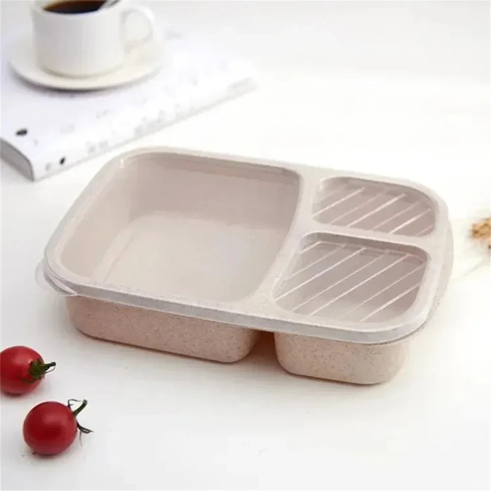 3-Compartment Snack Container