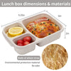 3-Compartment Snack Container