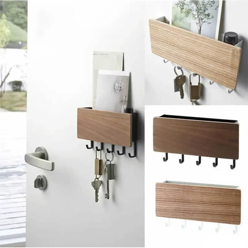 Bamboo Wall Key Holder