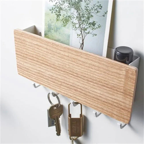 Bamboo Wall Key Holder