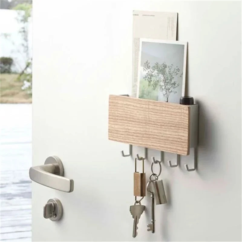 Bamboo Wall Key Holder