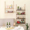 Hanging Wood Wall Shelf