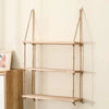 Hanging Wood Wall Shelf